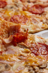 pizza close up