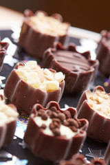 delicious chocolate candies