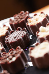 delicious chocolate candies