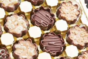 delicious chocolate candies