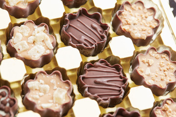 delicious chocolate candies