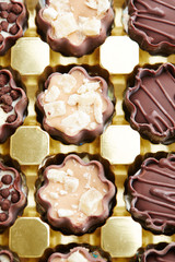 delicious chocolate candies