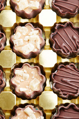 delicious chocolate candies