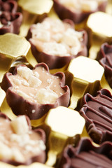 delicious chocolate candies