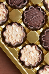 delicious chocolate candies