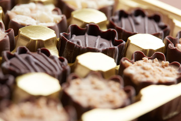 delicious chocolate candies