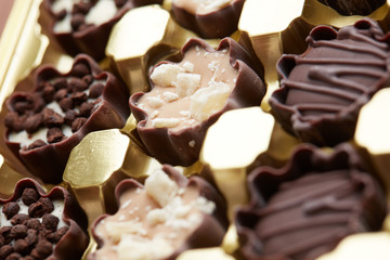 delicious chocolate candies