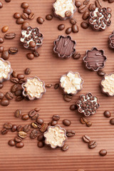 delicious chocolate candies