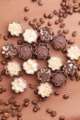 Obraz na płótnie Canvas delicious chocolate candies