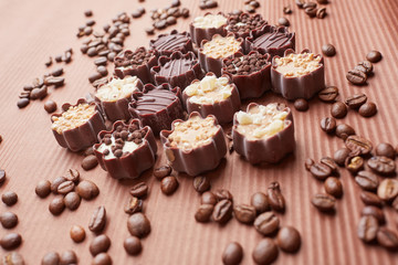 delicious chocolate candies