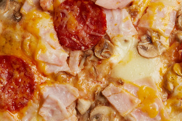 pizza close up