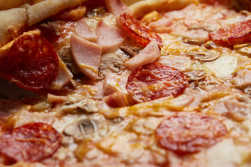 pizza close up