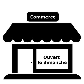 Ouverture le dimanche d'un commerce