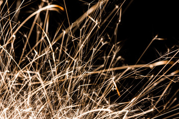 Abstract sparks motion texture. 
