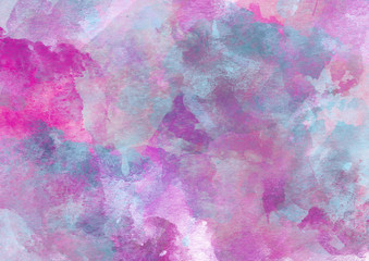 Beautiful Purple Watercolor Background.