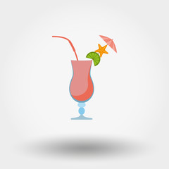 Tropical summer coctail.