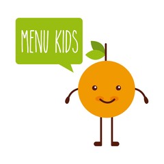 kids menu design 