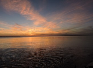 Fototapeta premium boggy sunset