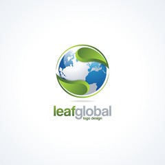 Leaf Global Creative Design Logo