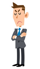 考えるビジネスマン