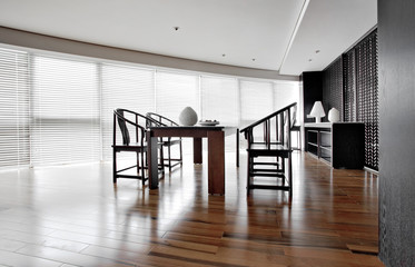 Clean and elegant office environment