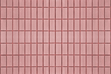 Fototapeta premium Background of red brick wall pattern texture.