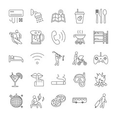 Holiday and Recreation Outlines