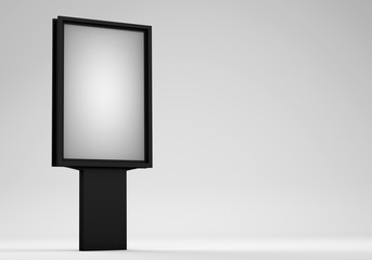 Street advertising billboard