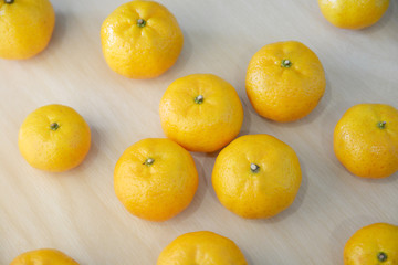 small orange fruit on the floor