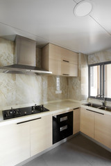 Fototapeta premium Clean and comfortable home kitchen