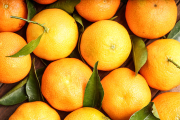 Fresh organic Clementines