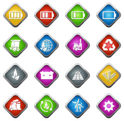 eco energy icons