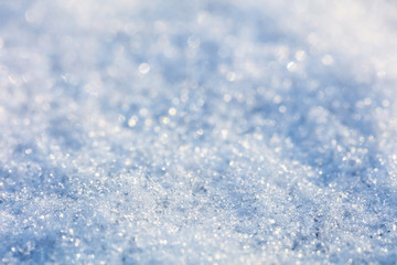 Obraz premium Texture of snow