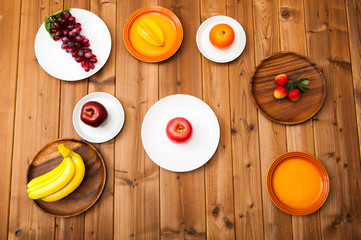 たくさんのフルーツ