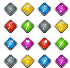 Gardening tools collection