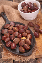 roasted chestnut