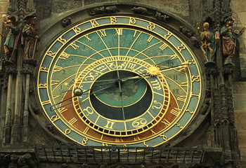Astronimical clock in Prague, Czech Republic