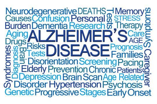 Alzheimer's Disease Word Cloud