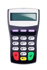 Obraz premium Credit card reader machine