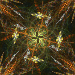 abstract fractal pattern