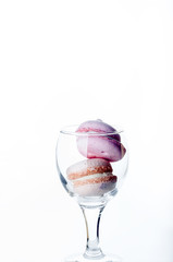 macaroon in the glass