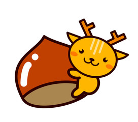 栗と動物シリーズ