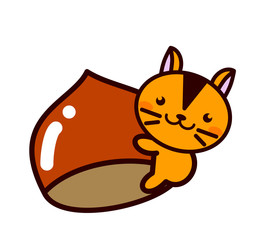 栗と動物シリーズ