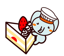 ケーキと動物シリーズ