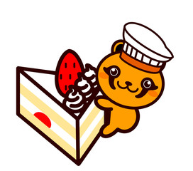 ケーキと動物シリーズ