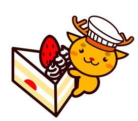 ケーキと動物シリーズ