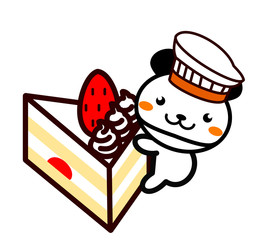 ケーキと動物シリーズ
