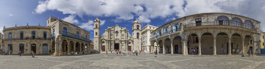 Plaze de la Catetral Havanna Panorama