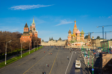 Fototapeta premium Васильевский спуск - осень