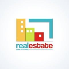 Real Estate Logo - Simple Logo Design of Real Estate